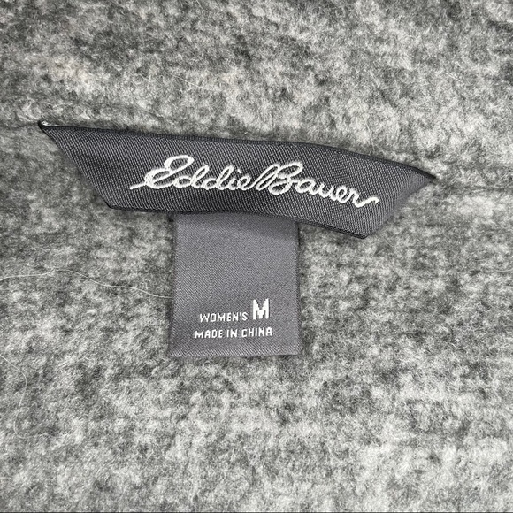 Eddie Bauer Zip Up Fleece Lined Jacket - Picture 3 of 10